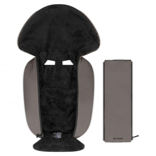 Chancelière nouveau-né pour siège auto et nacelle - ABC Design - Nature