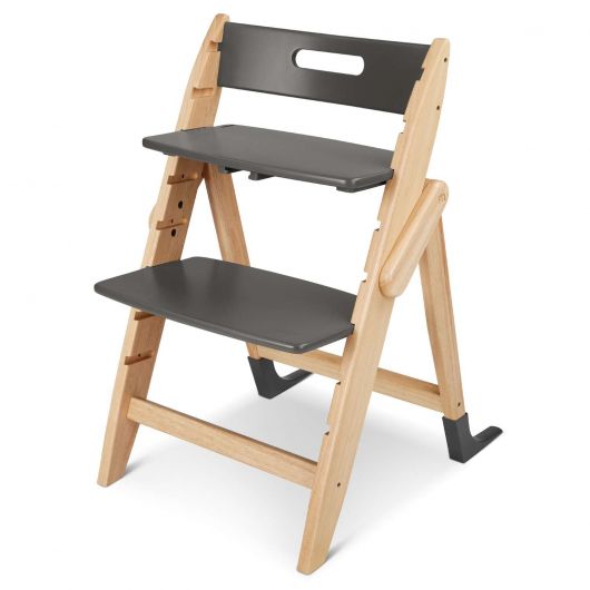Chaise haute Yippy 2 en 1 pour nouveau-né - Moji - Stone Birch et bois