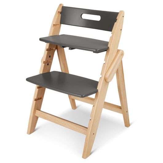 Chaise haute Yippy 2 en 1 pour nouveau-né - Moji - Stone Birch et bois