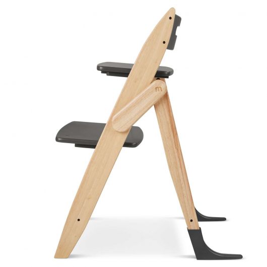 Chaise haute Yippy 2 en 1 pour nouveau-né - Moji - Stone Birch et bois