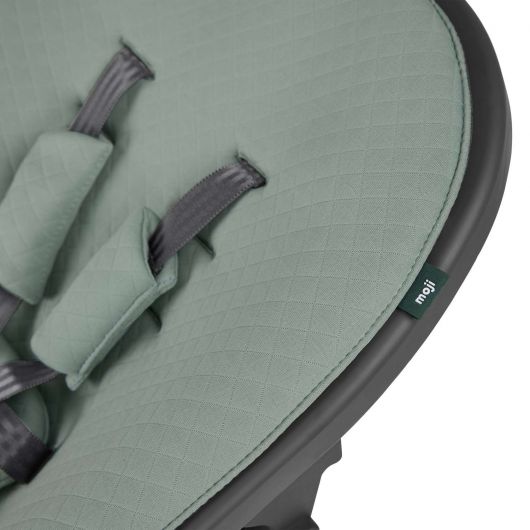 Chaise haute Yippy 2 en 1 pour nouveau-né - Moji - Stone Mint