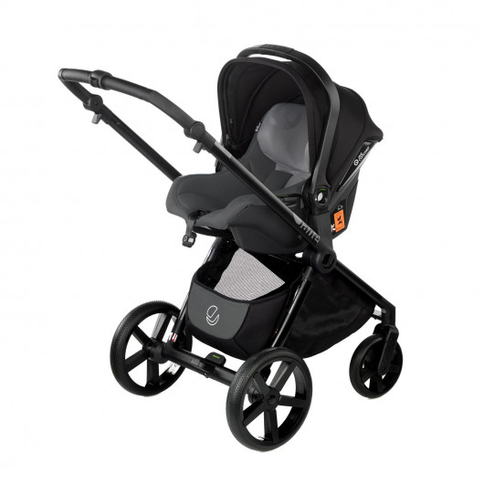 Poussette Muum 4 + nacelle Sweet + coque Ikoos - Jané - Cloud
