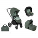 Poussette Muum 4 + nacelle Sweet + coque Ikoos - Jané - Botanic