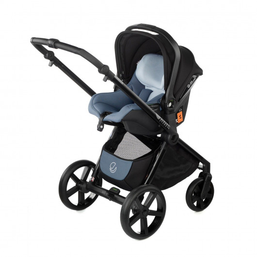 Poussette Muum 4 + nacelle Sweet + coque Ikoos - Jané - Seal