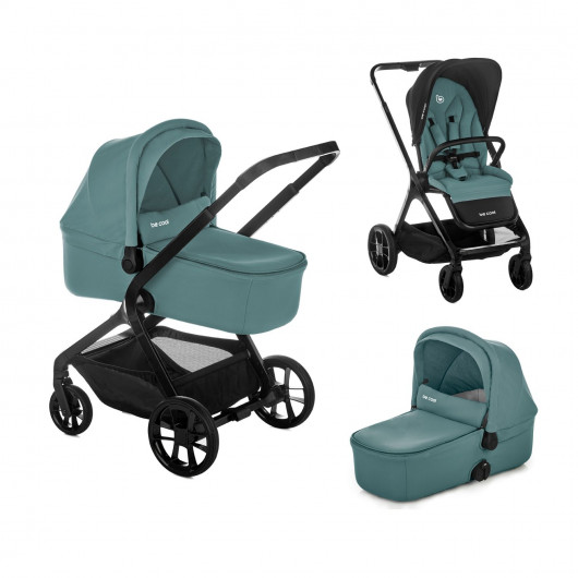 Duo poussette + nacelle Kombo - Be Cool - Be teal