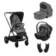 Trio poussette Kombo + nacelle Kombo + coque Travel Carrier - Be Cool - Be frack