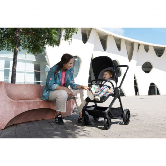 Trio poussette Kombo + nacelle Kombo + coque Travel Carrier - Be Cool - Be frack