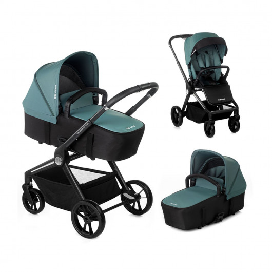 Duo poussette + nacelle Stratos - Be Cool - Be teal