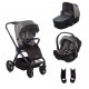 Trio poussette Stratos + nacelle Stratos + coque Travel Carrier - Be Cool - Be frack