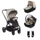 Trio poussette Stratos + nacelle Stratos + coque Travel Carrier - Be Cool - Be rock