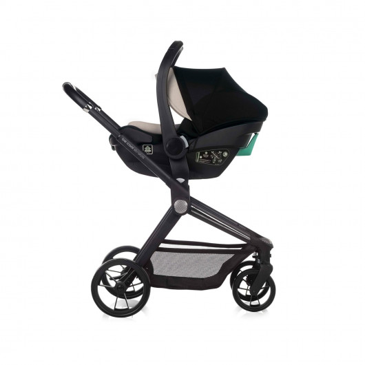 Trio poussette Stratos + nacelle Stratos + coque Travel Carrier - Be Cool - Be rock
