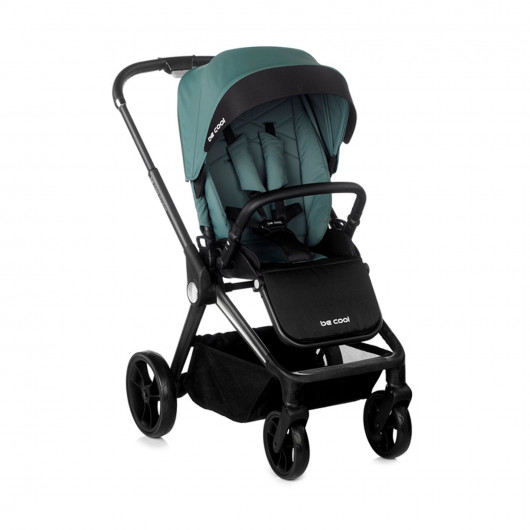 Trio poussette Stratos + nacelle Stratos + coque Travel Carrier - Be Cool - Be teal
