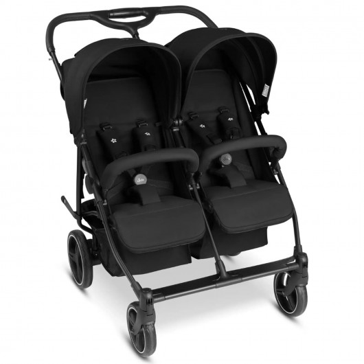 Poussette double D Two - Circle by ABC Design - Black