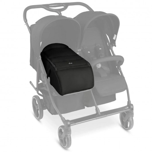 Nacelle pour poussette double D Two - Circle by ABC Design - Black