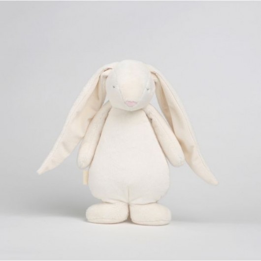 moonie Peluche Veilleuse Musicale Lapin Moonie Cream - Peluche