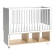 Lit bébé 60x120 Vox 4You Blanc et Chêne