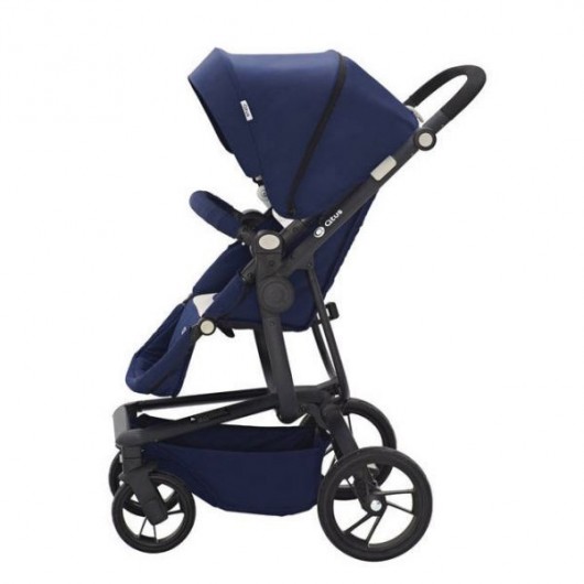 Poussette Qtus Spider Bleu/Noir