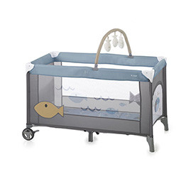 lionelo Transat balancelle bébé électrique Otto Cozy Grey